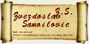 Zvezdoslav Samoilović vizit kartica
